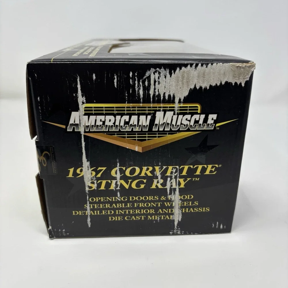 1967 Chevrolet Corvette Sting Ray Silver 1:18 ERTL Limited Edition SEALED